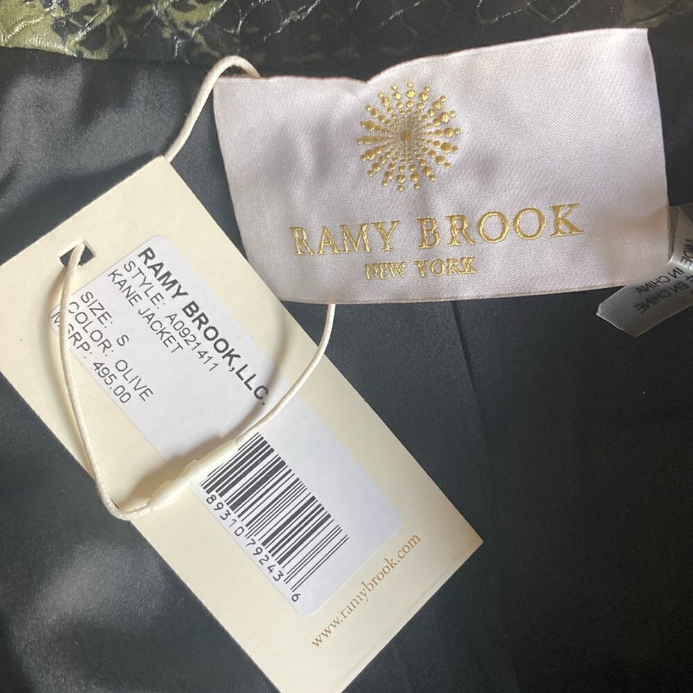Ramy Brook New York Kane Biker Motto Jacket Size XS NWT 495.00 - Picture 10 of 14